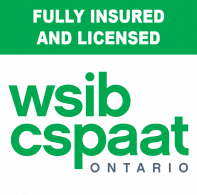 Fully Insured by WSIB Ontario